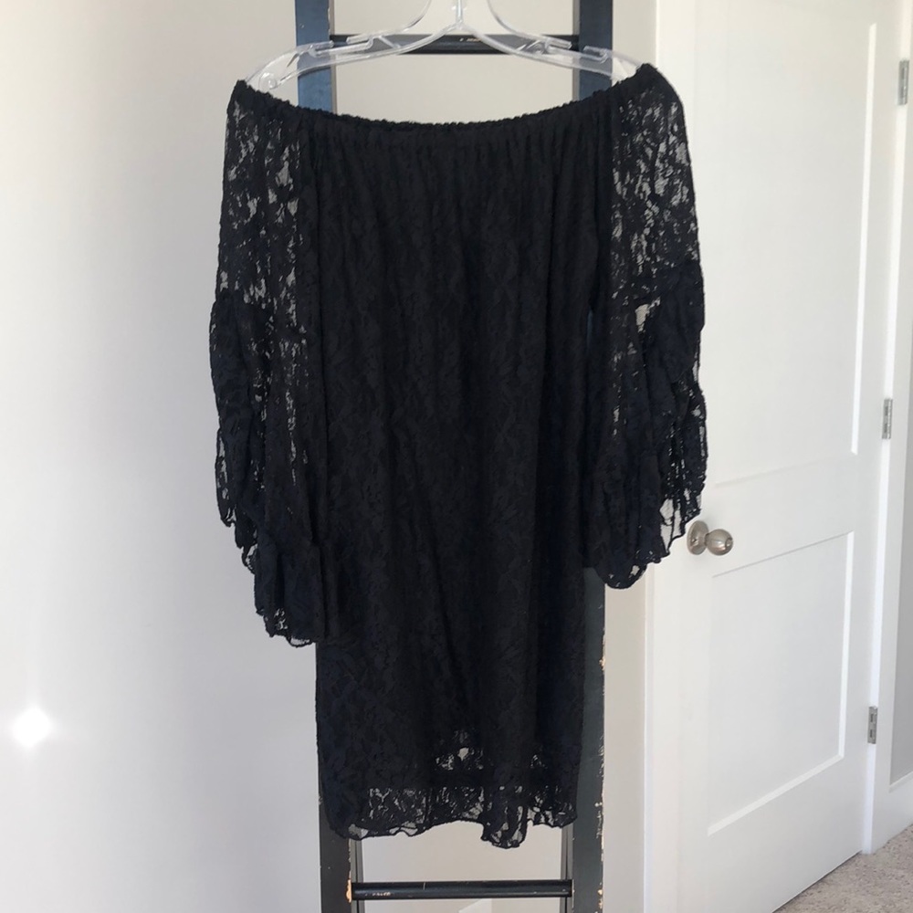 Off the shoulder dress